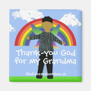 Grootma Goddank Magnet