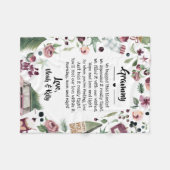 Grootma Grammy Nana voor Kerstmis, kleinkinderen Fleece Deken (Voorkant (Horizontaal))