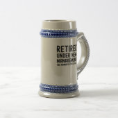 grootma grandpa pensioneringsvaders moederdag bierpul (Voorkant rechts)