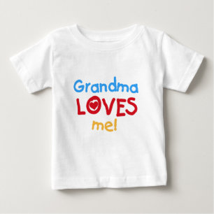 Grootma houdt van me T-shirts en cadeautjes