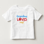 Grootma houdt van me T-shirts en cadeautjes (Voorkant)