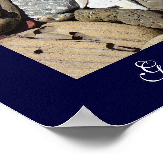 Grootma, je bent de beste! Hou van je kunstgeschen Poster (Hoek)