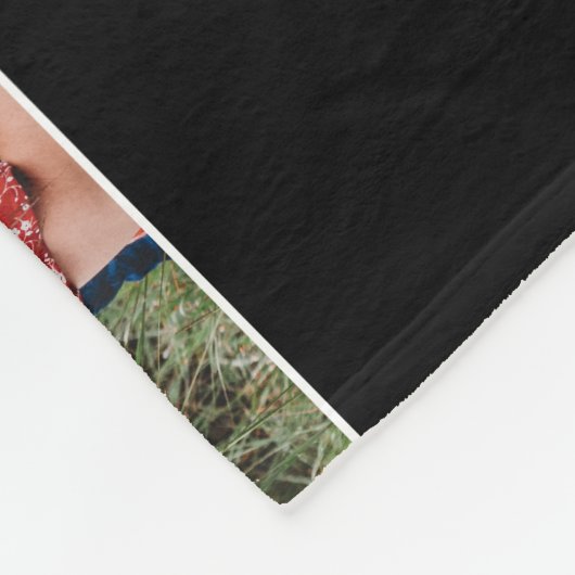 Grootma Je bent een verbazingwekkende foto-Collage Fleece Deken (Hoek)