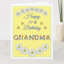 Grootma - kaart met speciale vermelding voor thuis