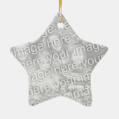 Grootma-kerstversiering Keramisch Ornament (Achterkant)