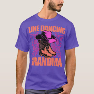 Grootma Line Dancing Quote Dancer Pun Tet Design T-shirt