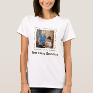 Grootma nana aangepast vierkant t-shirt