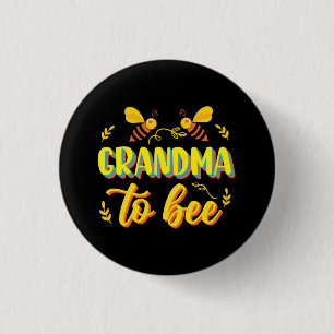 Grootma om Baby shower te worden Ronde Button 3,2 Cm