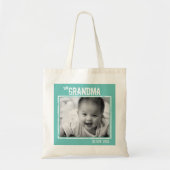 Grootma - Persoonlijke foto en naam Tote Bag (Voorkant)
