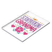 Grootma scrapbooking notitieboek (Linkerzijde)