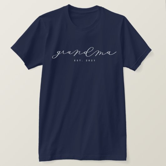Grootma T-Shirt op persoonlijke titel (Design voorkant)