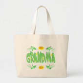Grootma T-shirts en cadeautjes voor haar Grote Tote Bag (Voorkant)
