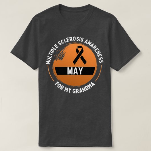 Grootma van multiple sclerose voor mijn grootmoede t-shirt (Design voorkant)