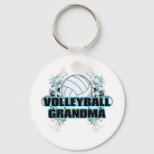 Grootma volleybal (kruis).png sleutelhanger (Voorkant)