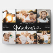 Grootma We houden van je hart Moderne 6 Foto Colla Fotoplaat (voorkant)