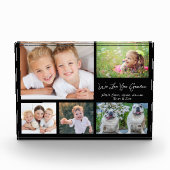 Grootma we houden van je witte kraakbeen fotoblokken (Voorkant)