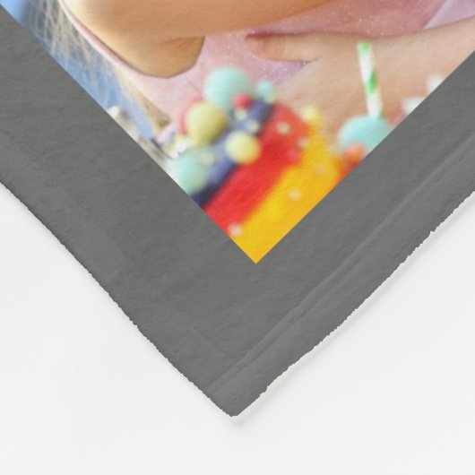 Grootma We houden van jullie 18 Aangepaste kleuren Fleece Deken (Hoek)