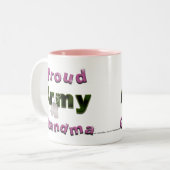 Grootmabeweging van het leger, Mok (Voorkant links)