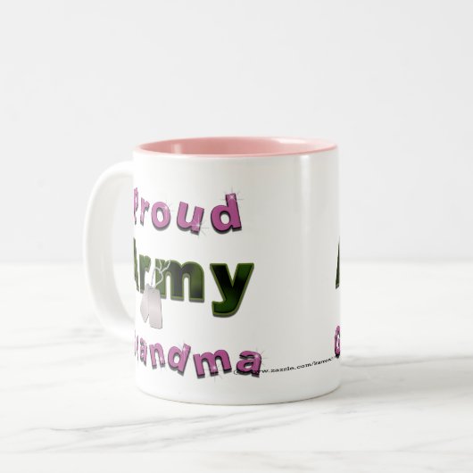 Grootmabeweging van het leger, Mok (Voorkant links)