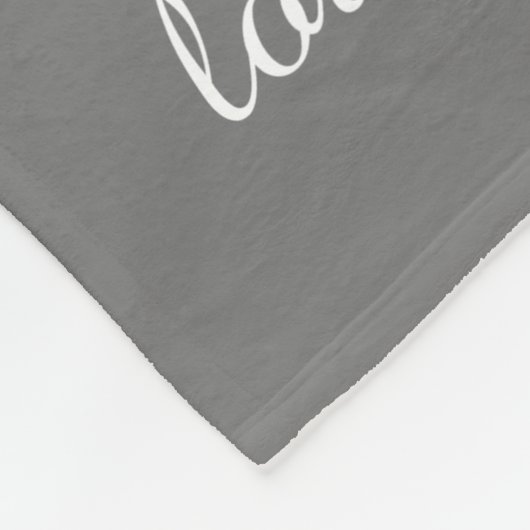 Grootmabomen (harten), witte/grijze 8 namen en dat fleece deken (Hoek)