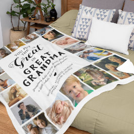 Grootmafoto Fleece Blanket
