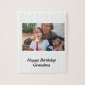 Grootmafoto van Custom Happy Birthday Legpuzzel (Verticaal)