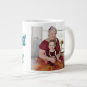 Grootmafotografie groene typografie grote koffiekop (Voorkant rechts)