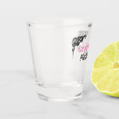 Grootmageneeskunde grappige medicatie vintage shot glas (Links)