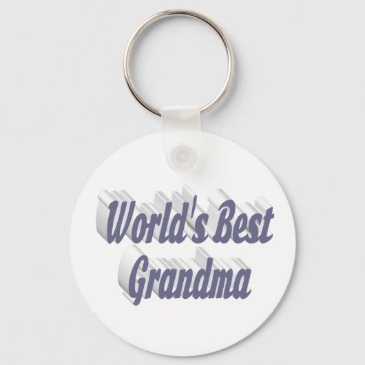 Grootmagrijze tekst sleutelhanger (Voorkant)