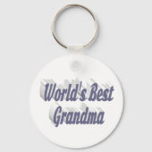 Grootmagrijze tekst sleutelhanger (Achterkant)