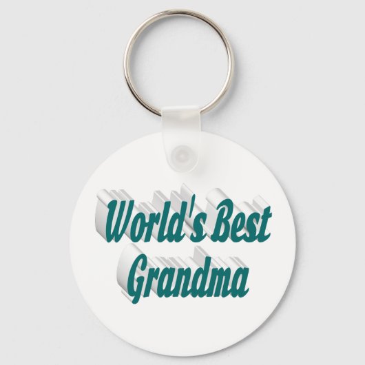 Grootmagroene tekst sleutelhanger (Voorkant)