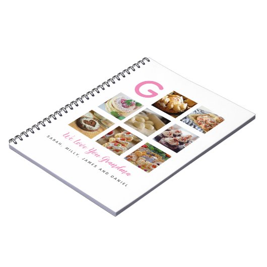 Grootmakersjournaal - Eigen foto's en tekst toevoe Notitieboek (Linkerzijde)