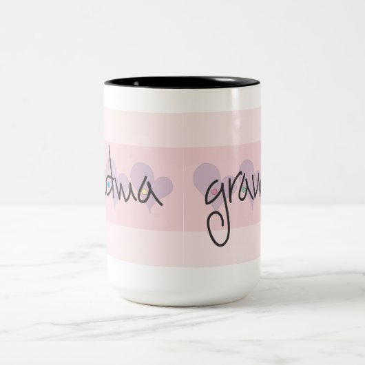 Grootmakoffie mok met hart (Center)