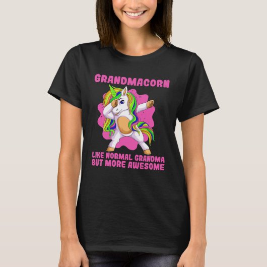 Grootmakreel Moederdag Oma Unico T-shirt (Voorkant)