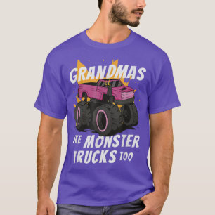 Grootmamonster Truck Grandmas als Monster T T-shirt