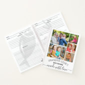 Grootma's Best Recipes Cookbook 6 Foto Collage Notitieboek (Binnen)