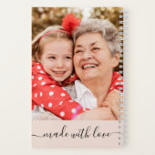 Grootma's Best Recipes Cookbook 6 Foto Collage Notitieboek (Achterkant)