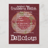 Grootma's beste veenbessen ontvang briefkaart (Voorkant)