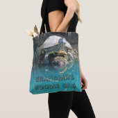 Grootma's Goodie Bag Unieke schildpad Dier Tote Bag (Dichtbij)