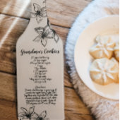 Grootma's kerstrecept snijplank