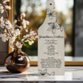 Grootma's kerstrecept snijplank