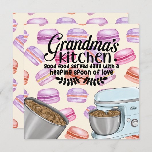 Grootma's Kitchen Good Food Served Daily with a He (Voorkant / Achterkant)