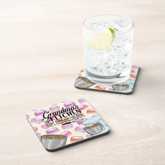 Grootma's Kitchen Good Food Served Daily with a He Bier Onderzetter (Rechterzijde)