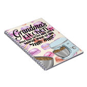 Grootma's Kitchen Good Food Served Daily with a He Notitieboek (Rechterzijde)