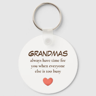 Grootma's niet voor Bezige sleutelhangers