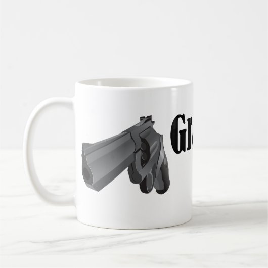 Grootma's voor het tweede amendement koffiemok (Links)