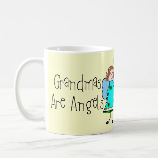 Grootma's zijn Angels cadeautjes Koffiemok (Links)