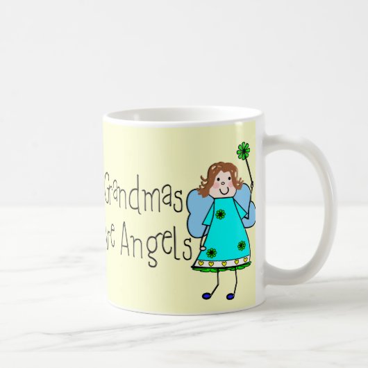 Grootma's zijn Angels cadeautjes Koffiemok (Rechts)