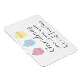 Grootma's zijn momen met veel vorst magneet (Rechterzijde)