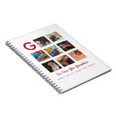 Grootmaskerjournaal VOEGT eigen foto's en tekst to Notitieboek (Rechterzijde)